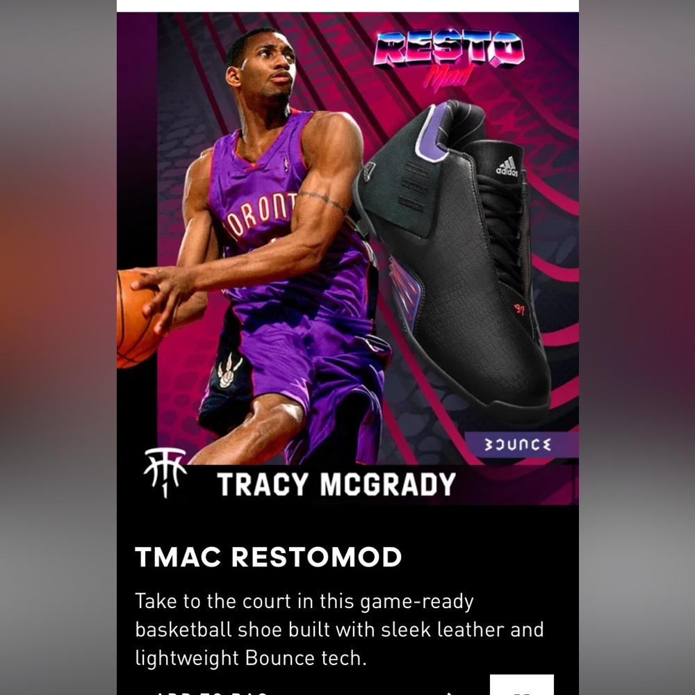 T-MAC 3 RESTOMOD BASKETBALL SHOES men size 10.5 brand new with box - Picture 8 of 8